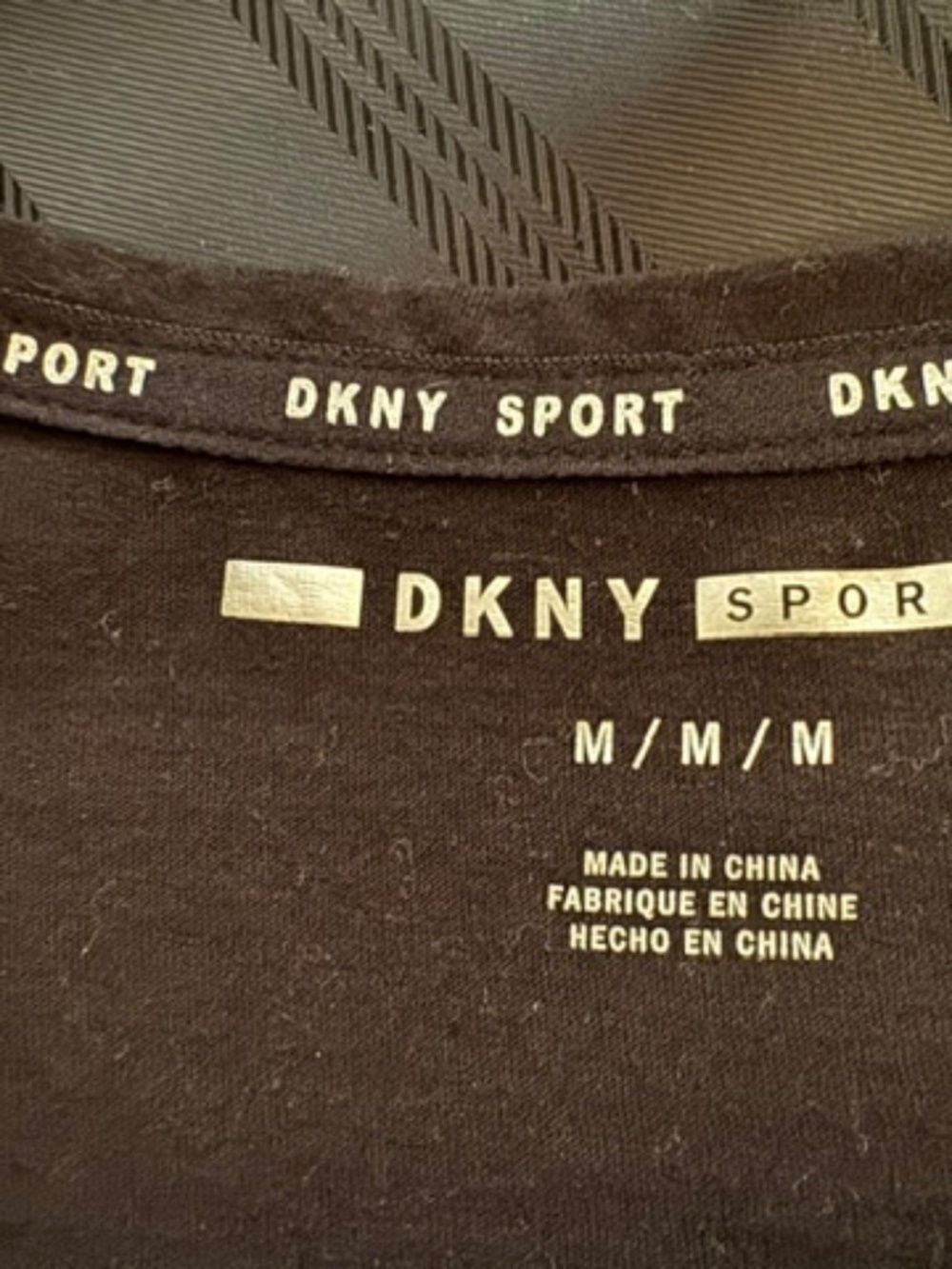 DKNY black top new size medium - Picture 3 of 4
